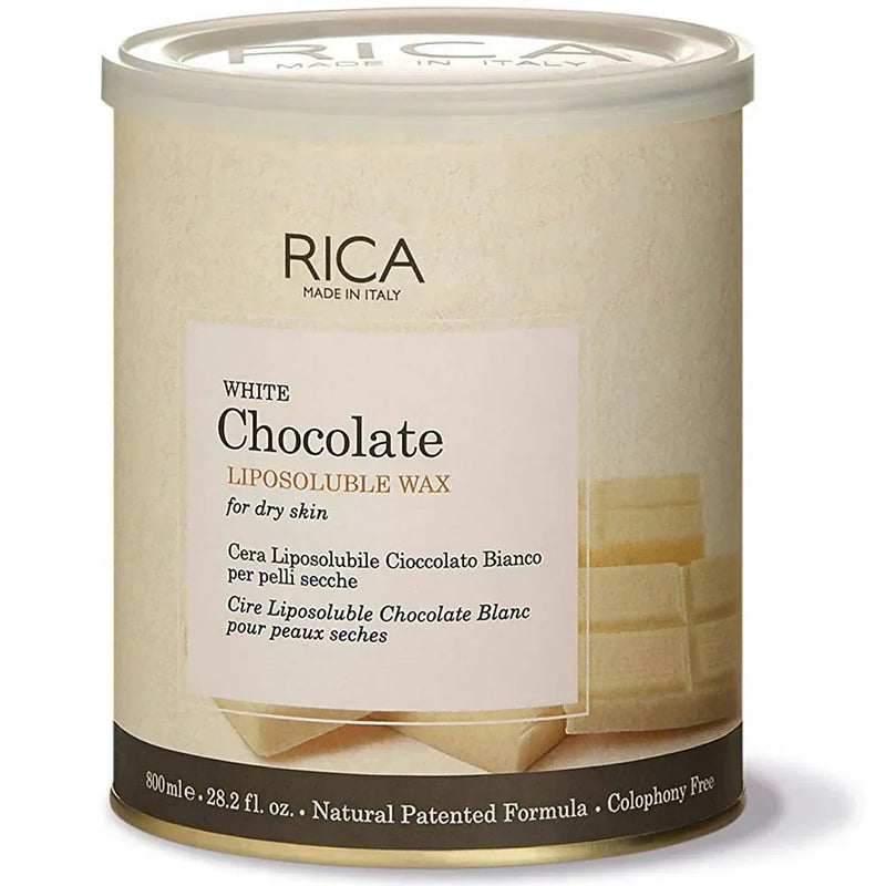 Rica Liposoluble Wax White Chocolate 800ml - Indicrest Buy at Indicrest