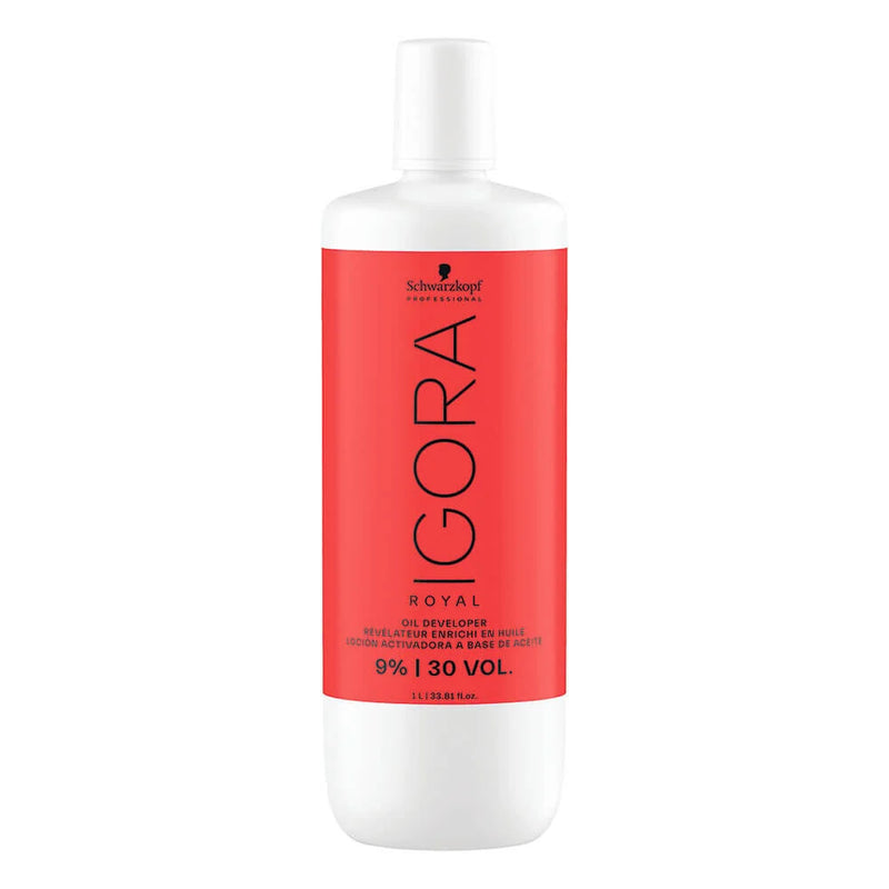 Schwarzkopf Professional Igora Royal Permanent Color Creme Oil Developer 9% 30 Vol (1 Ltr) - Indicrest Buy at Indicrest