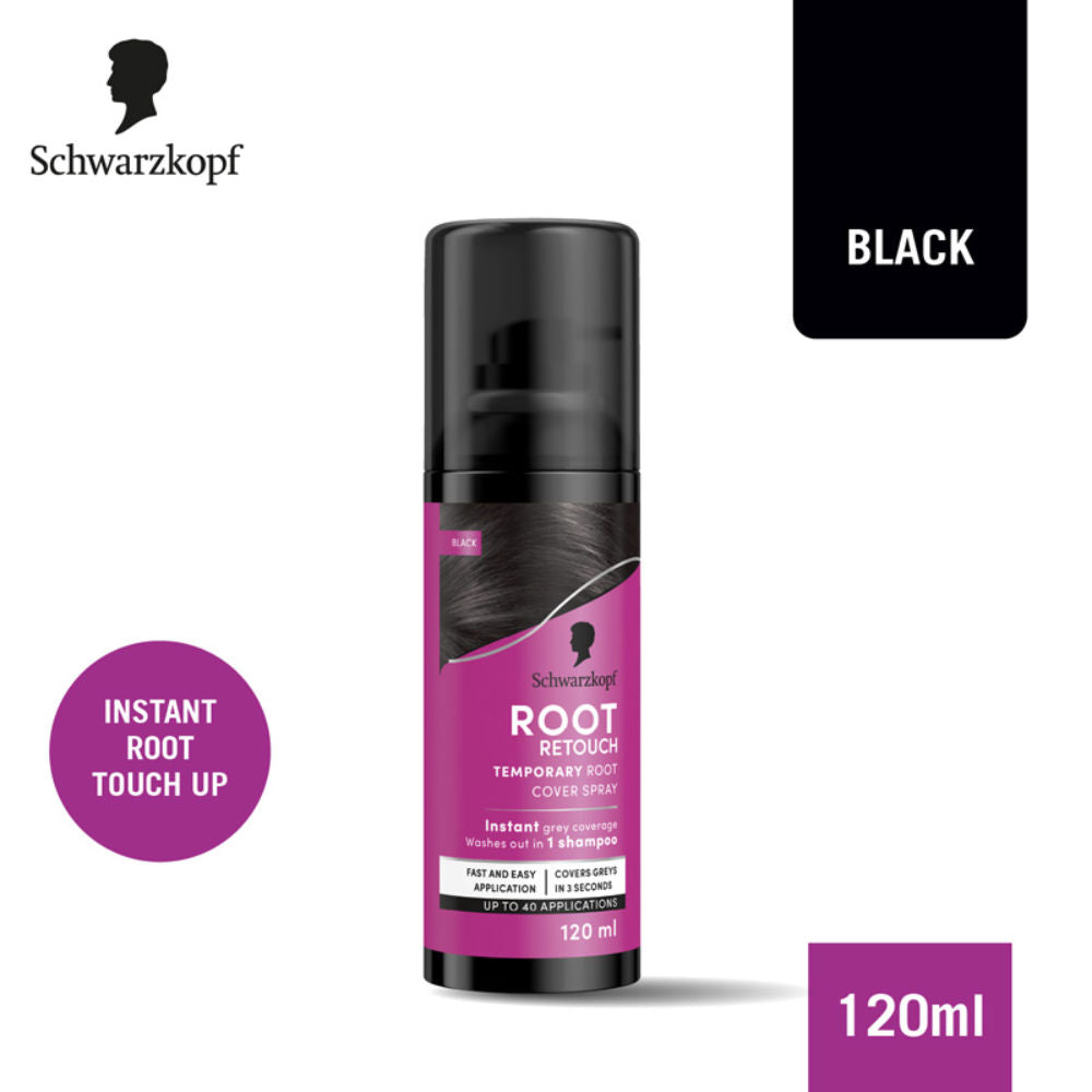 Schwarzkopf root touch up spray bottle on a white background Buy at Indicrest