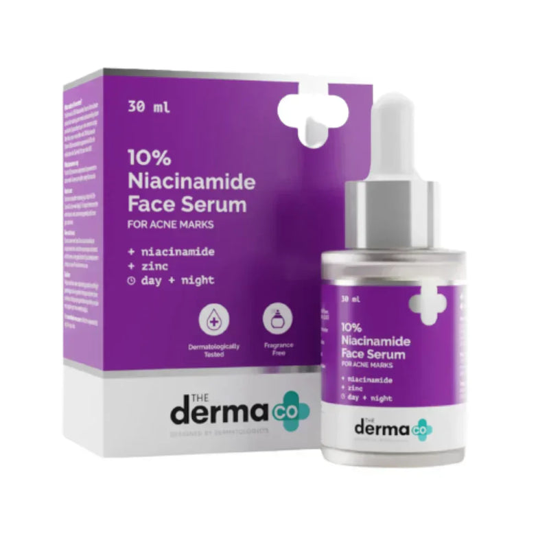 The Derma Co 10% Niacinamide Face Serum, 30ml - Indicrest Buy at Indicrest