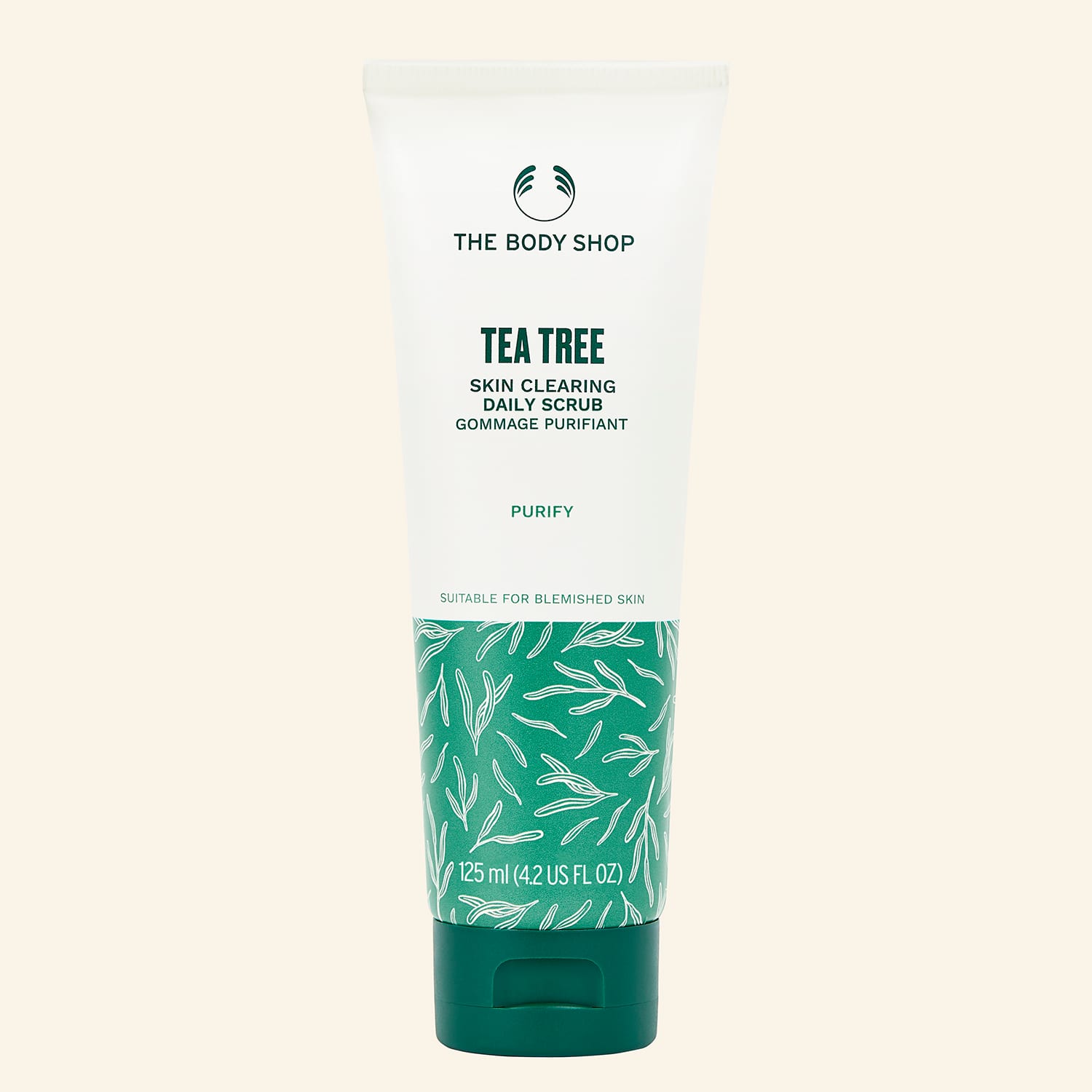The Body Shop Tea Tree Squeaky Clean Scrub with Purifying Tea Tree Oil (125 ml)2