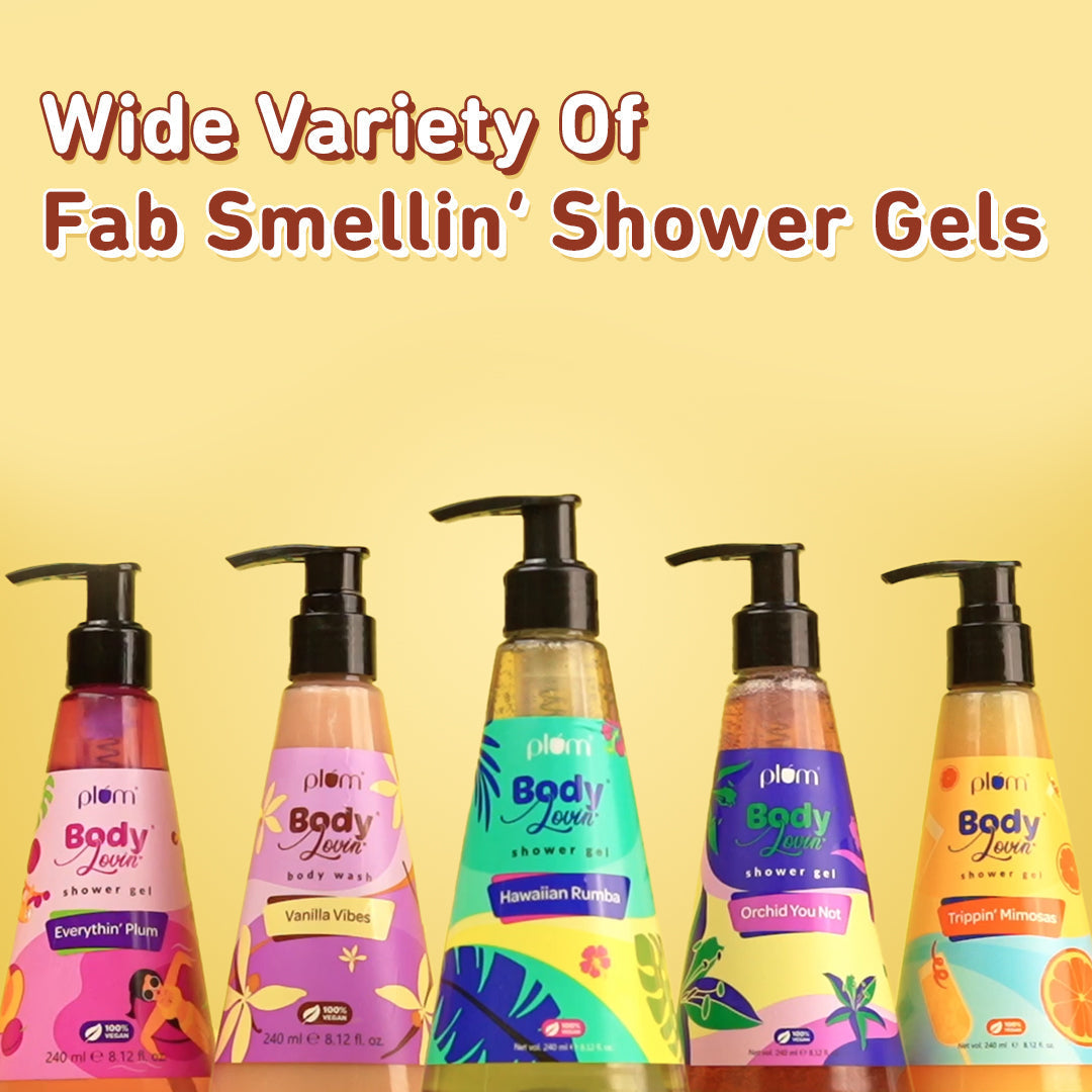 Plum Vanilla Caramello Body Wash by Plum Body Lovin' | SLS-Free | Hydrating Formula | Delicious Caramel Fragrance | Aloe-Infused Body Wash, 240ml Buy at Indicrest Image 7