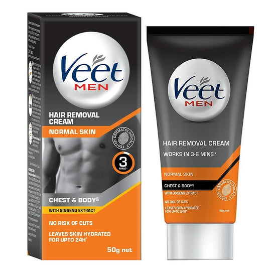 Veet Men Hair Removal Cream Normal Skin, 50g - Indicrest Buy at Indicrest