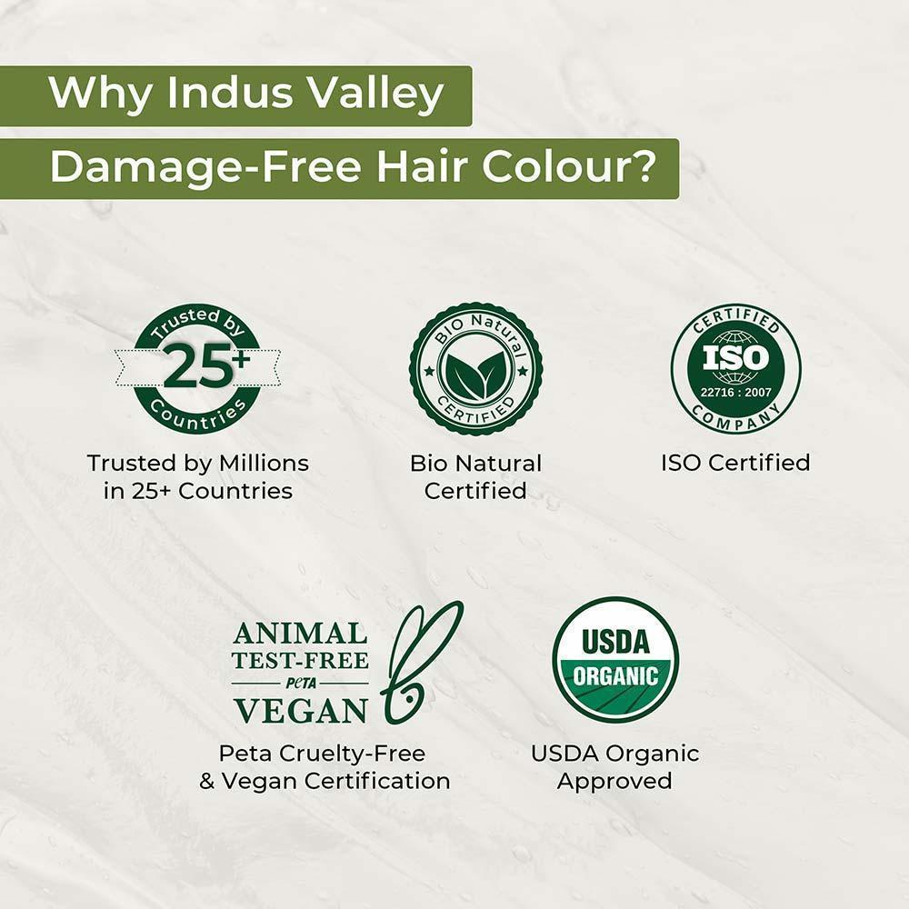 Why Indus Valley Long Lasting Gel Hair Colour Black 220ml Buy at Indicrest