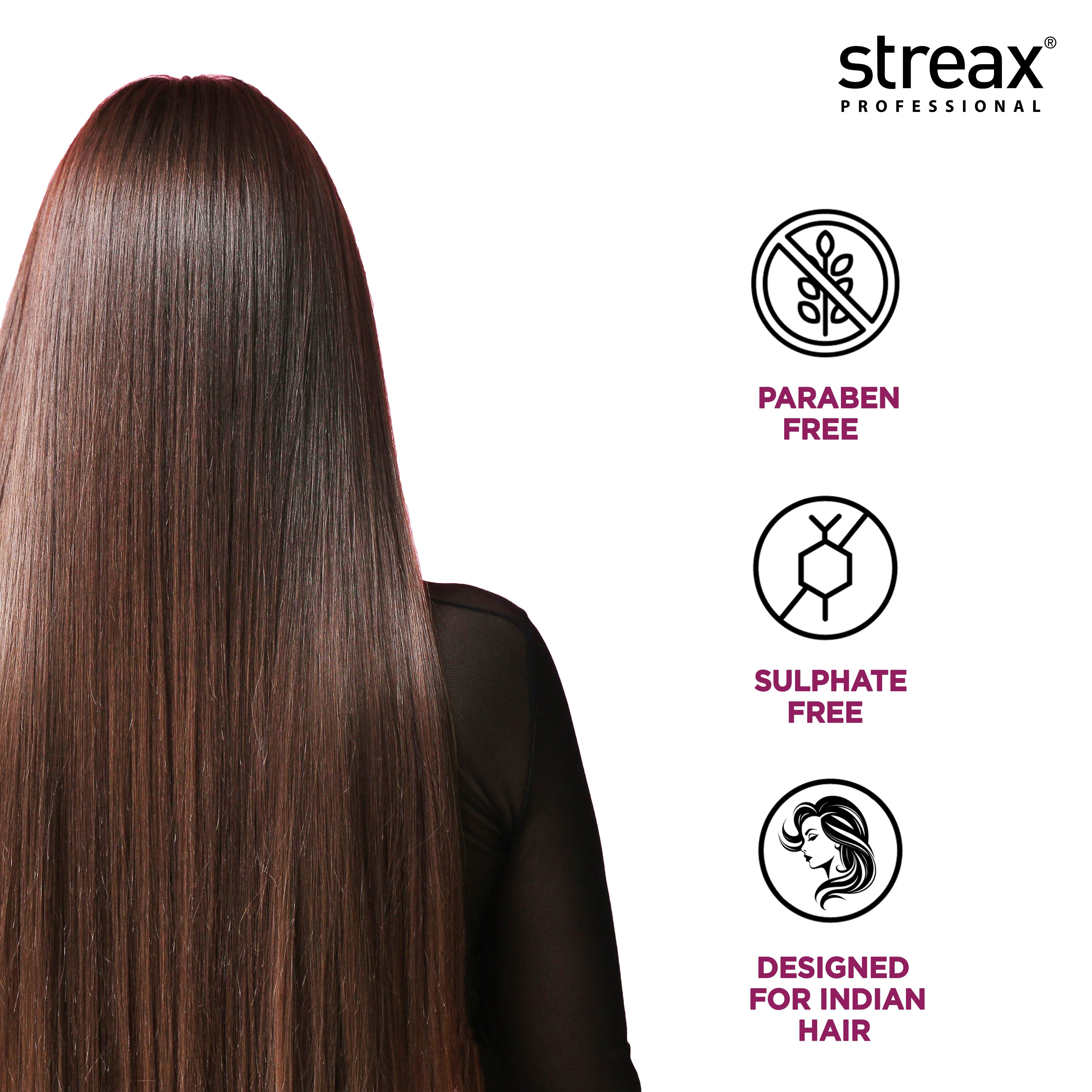 Streax Professional Canvoline Shampoo With Kera-Charge & Baobab Oil, 1500ml Buy at Indicrest Image 6