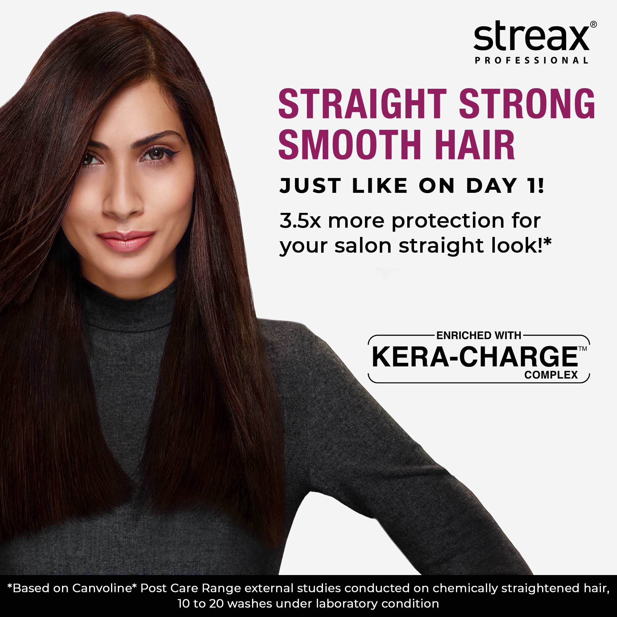 Streax Professional Canvoline Conditioner With Kera-Charge & Baobab Oil, 240g Buy at Indicrest Image 2