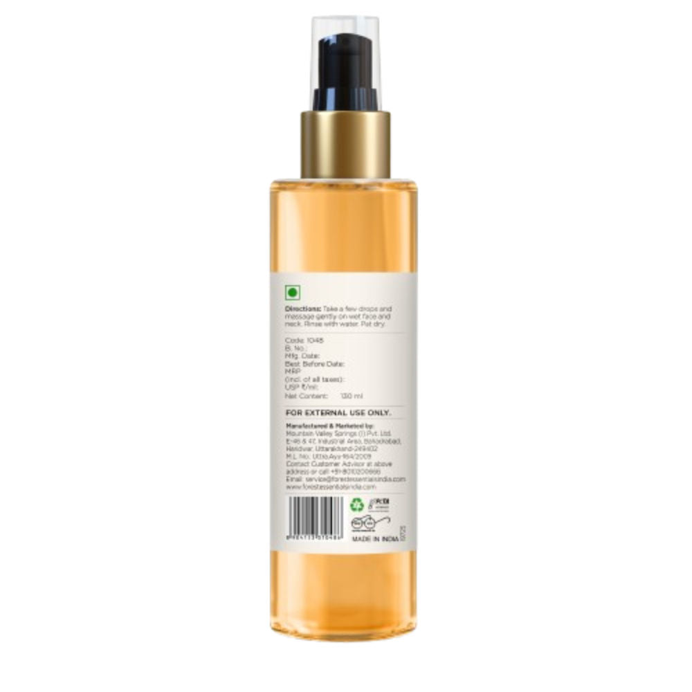 Forest Essentials Delicate Facial Cleanser - Honey, Lemon & Rosewater, Ayurvedic Face Wash, Dry Skin, 130ml