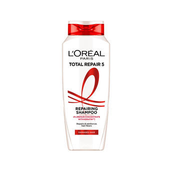 L'Oreal Paris Total Repair 5 Repairing Shampoo With Keratin XS For Damaged Hair, 180ml Buy at Indicrest Image 11