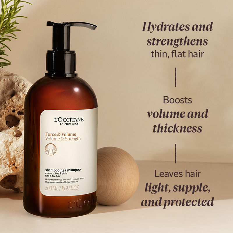 L'Occitane Volume & Strength Shampoo Refill, 500ml