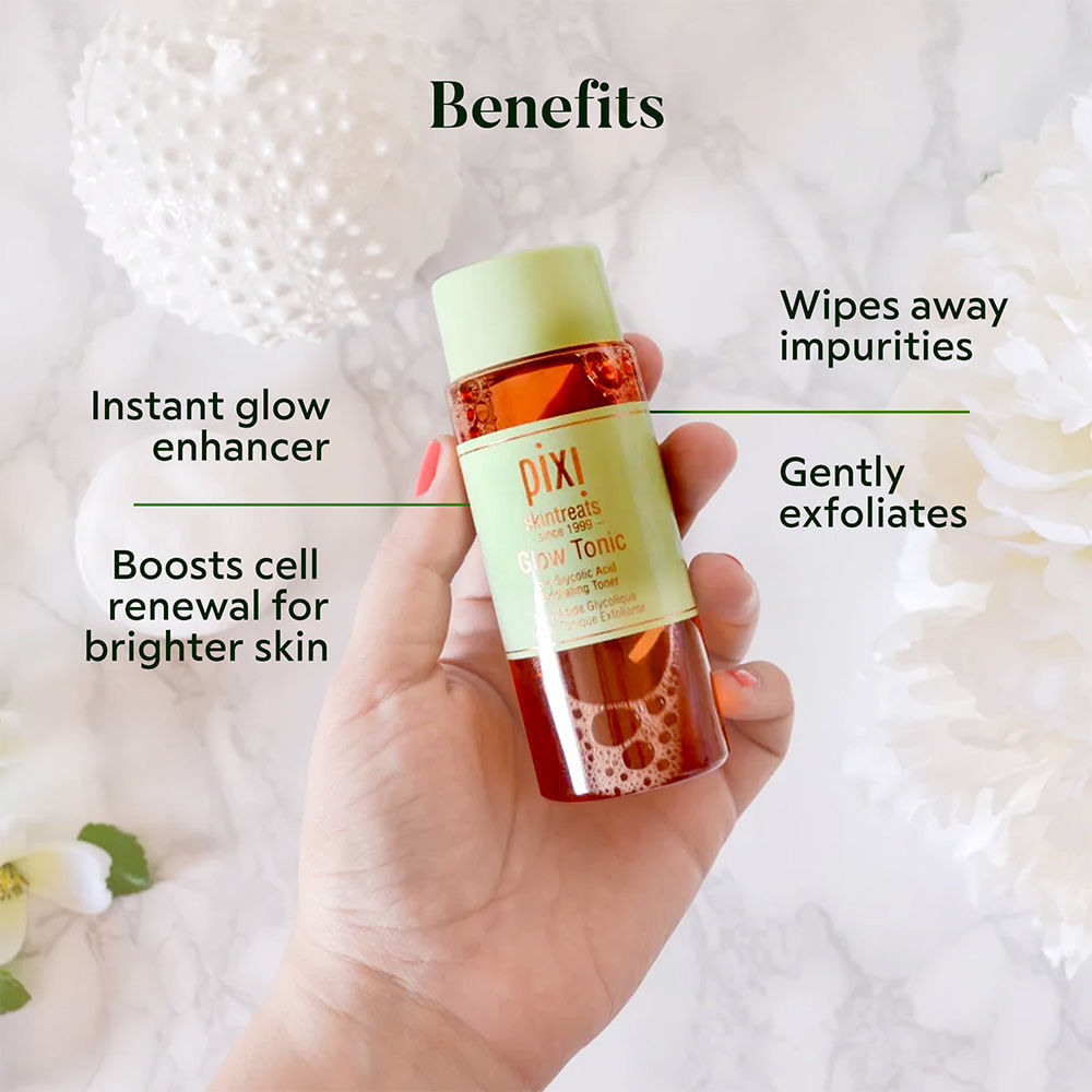 PIXI Glow Tonic Exfoliating Toner With Glycolic Acid, 100ml