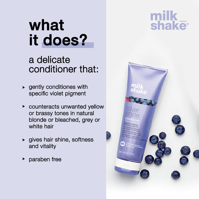 Milkshake Silver Shine Conditioner, 250ml