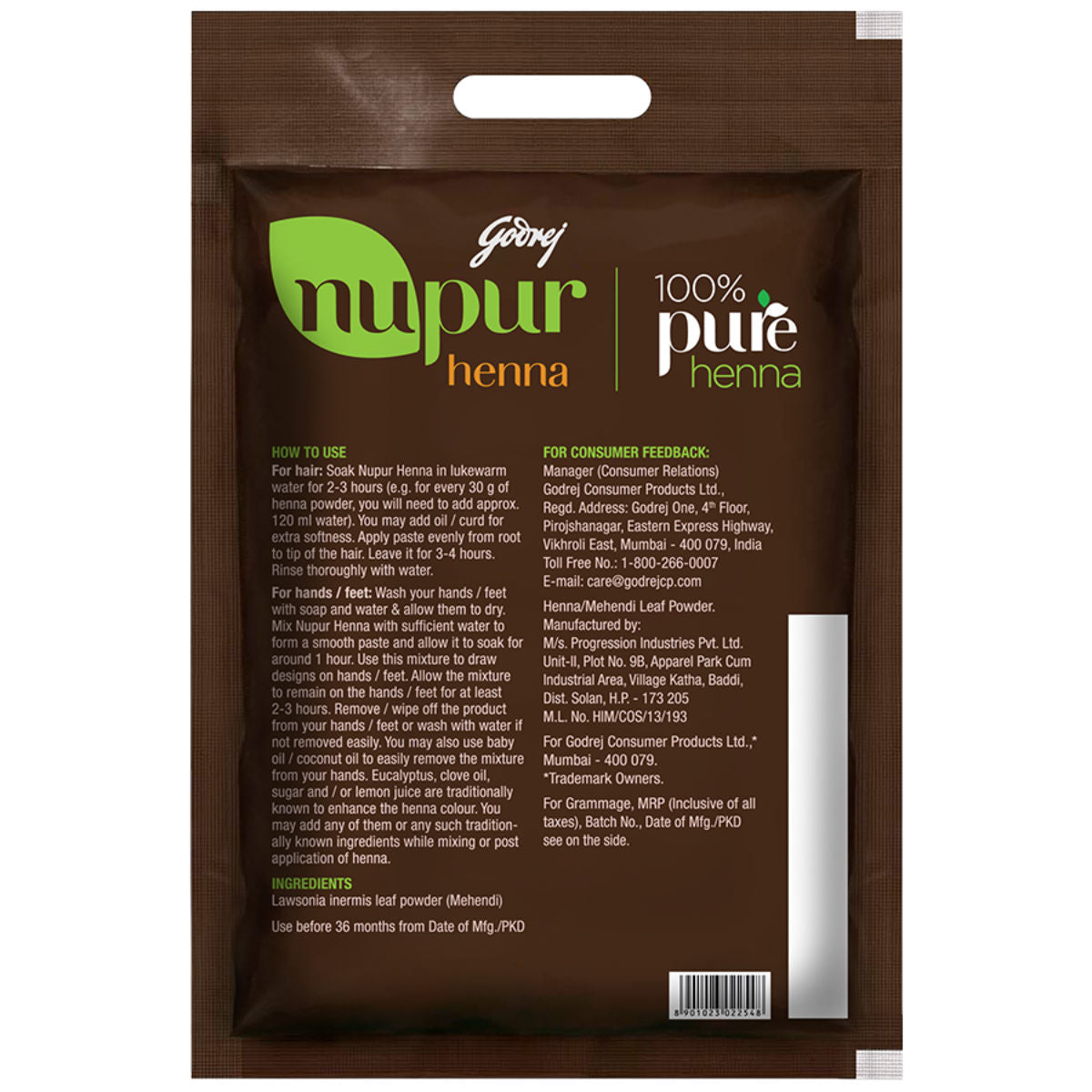 Godrej Nupur Henna, 500g Buy at Indicrest Image 8