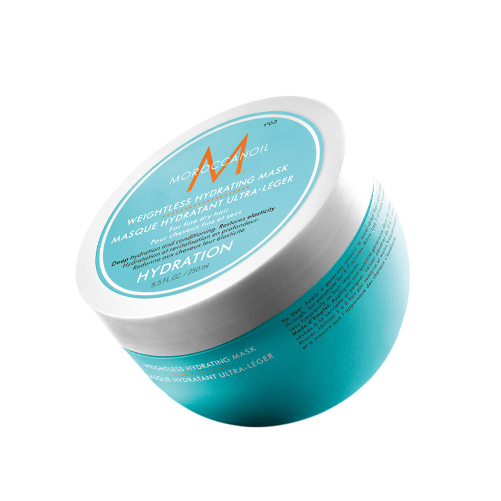 Moroccanoil Weightless Hydrating Mask with with Argan Oil Shea Butter For Fine Dry Hair, 250ml