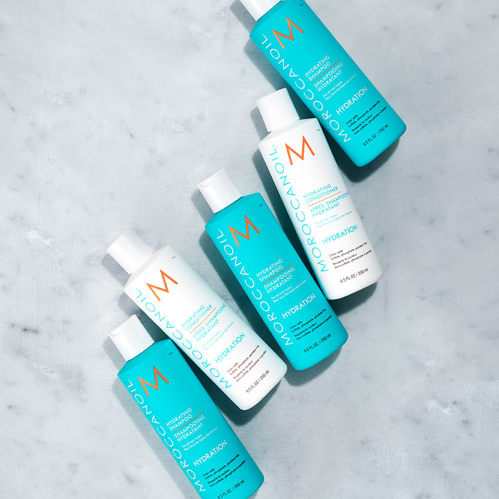 Moroccanoil Hydrating Shampoo | Argan Oil, Vitamins A & E | Moisture Boost & Shine for All Hair Types, 500ml