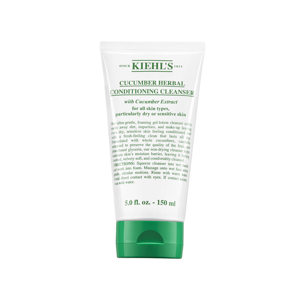 Kiehl's Cucumber Herbal Conditioning Cleanser - For Dry or Sensitive Skin, 150ml, Buy from Indicrest
