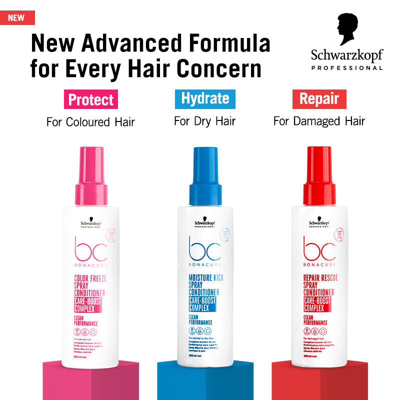 Schwarzkopf Professional Bonacure Repair Rescue Spray Conditioner With Arginine, 200ml Buy at Indicrest Image 9