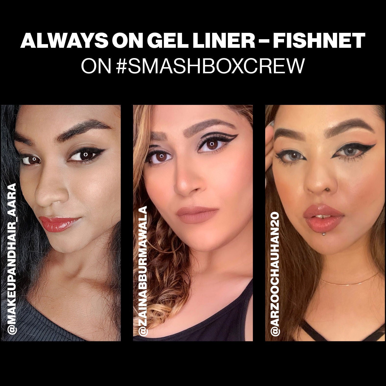 Smashbox Always On Gel Liner - Fishnet, Jet Black, 1.2g
