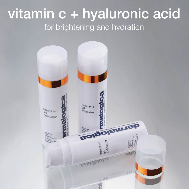 Dermalogica Biolumin-C Gel Face Moisturiser with Vitamin C, Hyaluronic Acid, Citrus Oil & Aloe Juice, 50ml
