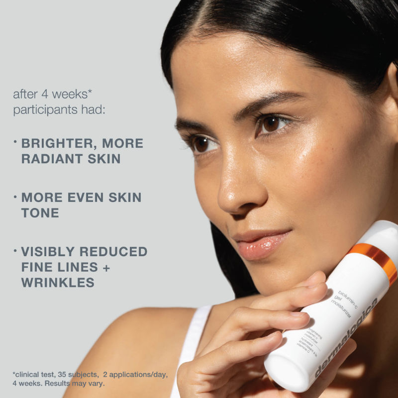 Dermalogica Biolumin-C Gel Face Moisturiser with Vitamin C, Hyaluronic Acid, Citrus Oil & Aloe Juice, 50ml