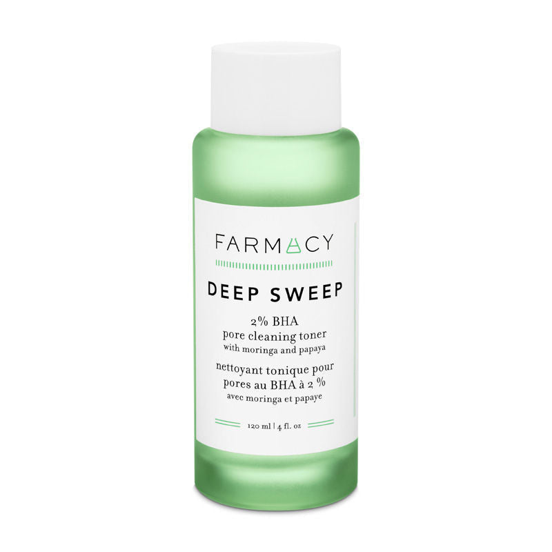 Farmacy Beauty Deep Sweep 2% BHA Pore Cleaning Toner With Salicylic Acid & Moringa Water, 120ml, Buy from Indicrest
