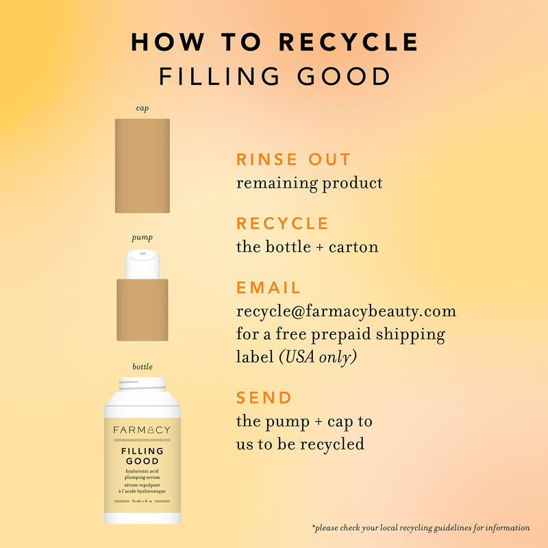 Farmacy Beauty Filling Good Hyaluronic Acid Plumping Serum, 30ml