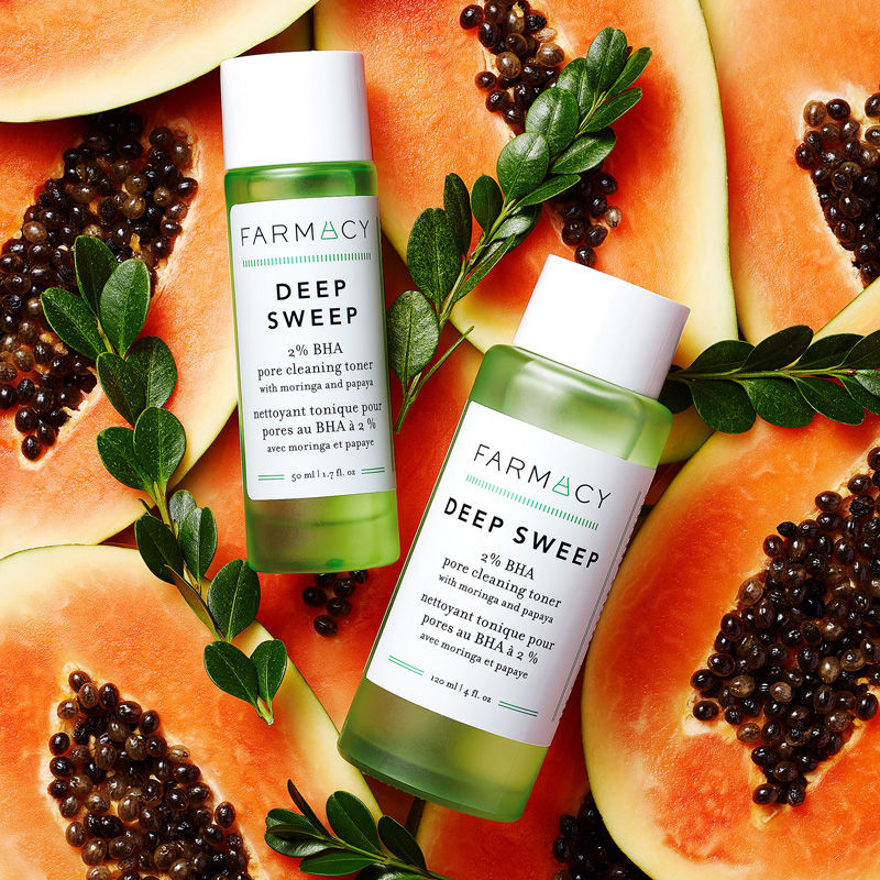 Farmacy Beauty Deep Sweep 2% BHA Pore Cleaning Toner With Salicylic Acid & Moringa Water, 50ml