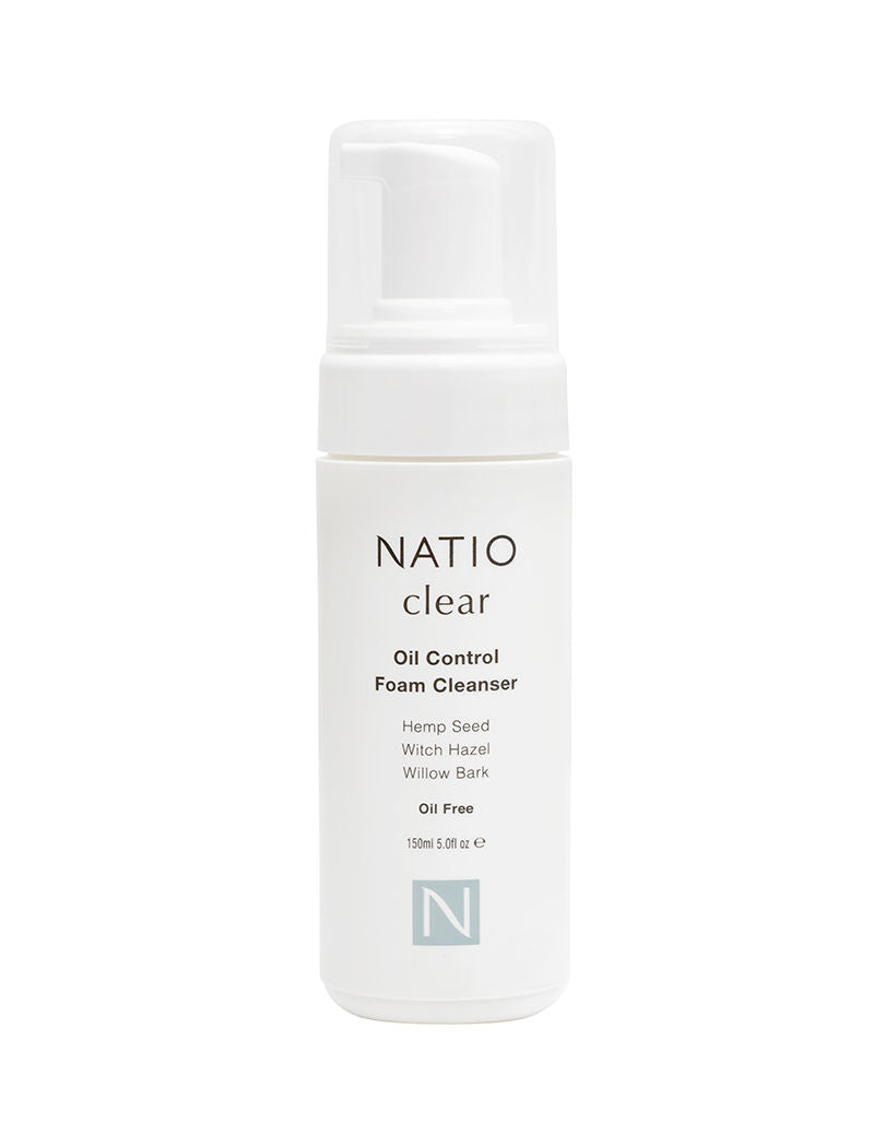 Natio Clear Oil Control Foam Cleanser, 150ml, Buy from Indicrest
