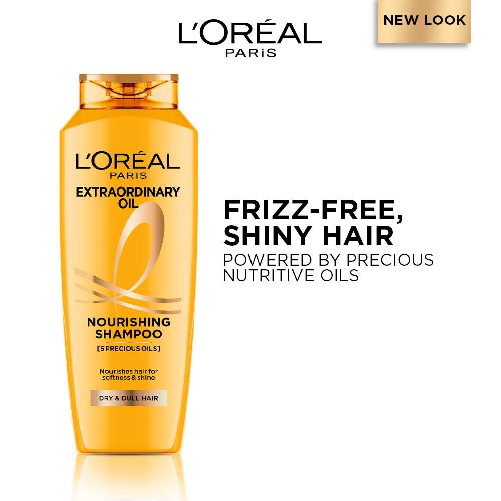 L'Oreal Paris Extraordinary Oil Nourishing Shampoo For Dry & Dull Hair, 200ml Buy at Indicrest