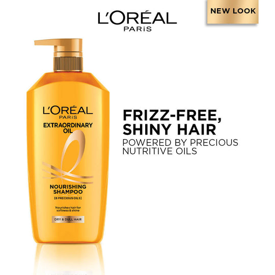 L'Oreal Paris Extraordinary Oil Nourishing Shampoo For Dry & Dull Hair, 650ml Buy at Indicrest