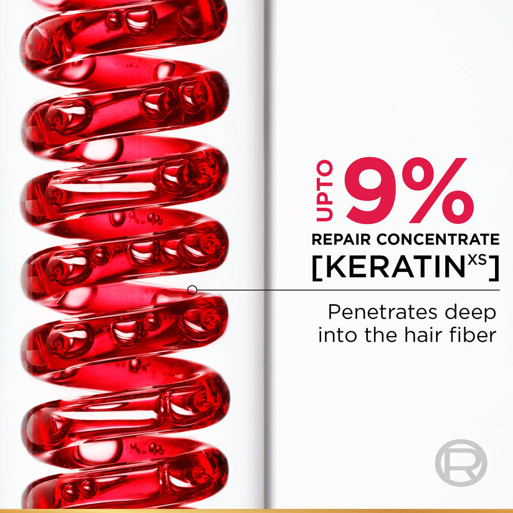 L'Oreal Paris Total Repair 5 Repairing Shampoo With Keratin XS For Damaged Hair, 1 Litre Buy at Indicrest Image 4