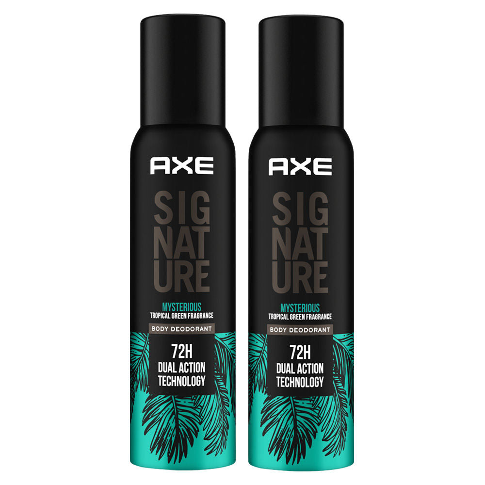 Axe Sigture Body Perfume Mysterious Pack Of 2, 308ml Buy at Indicrest