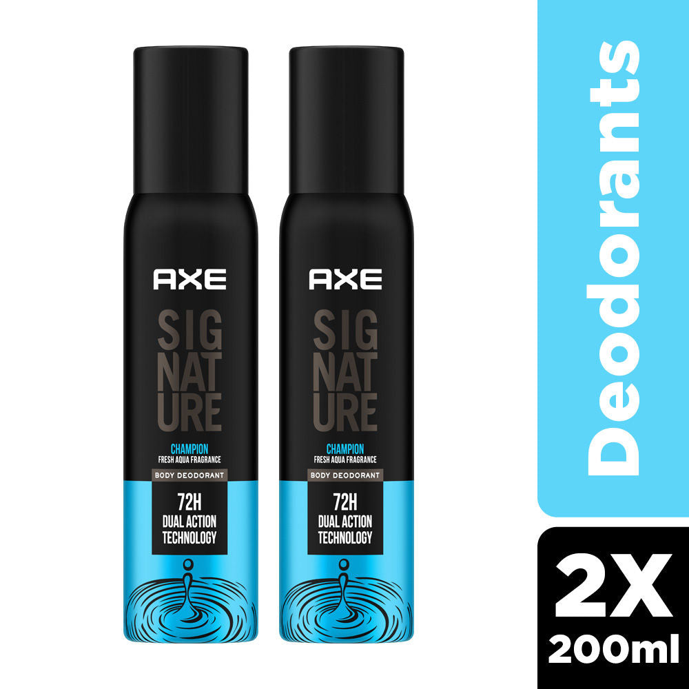 Axe Sigture Body Perfume Champion Combo Pack Of 2 Buy at Indicrest Image 11