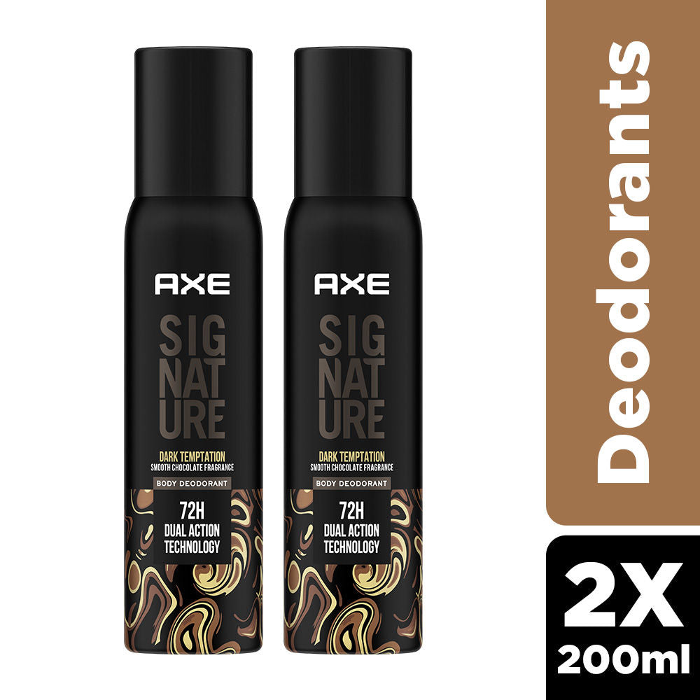 Axe Sigture Body Perfume Dark Temptation Combo Pack Of 2 Buy at Indicrest Image 2