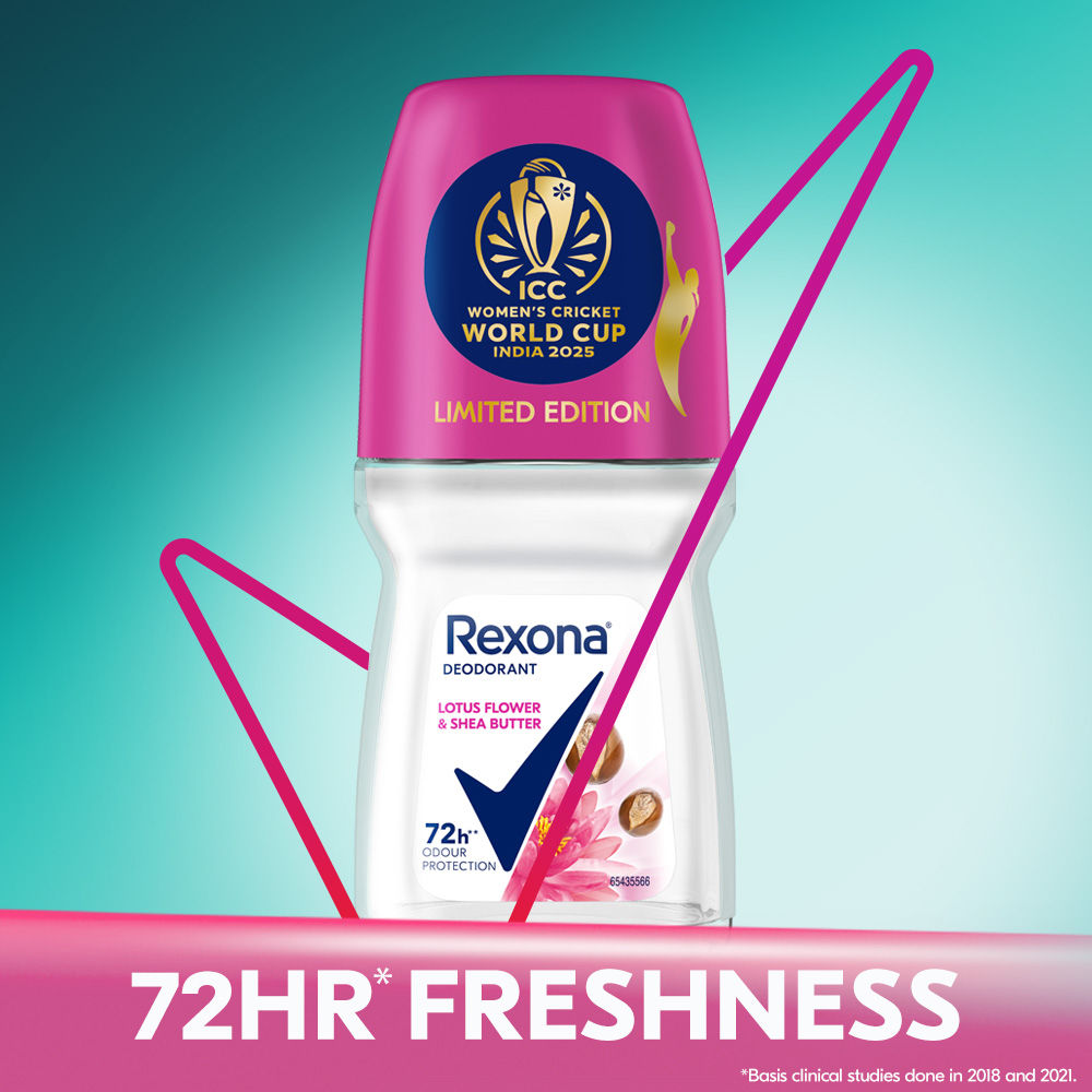 Rexona Antiperspirant Roll-on - Lotus Flower And Shea Butter, 50ml Buy at Indicrest Image 3