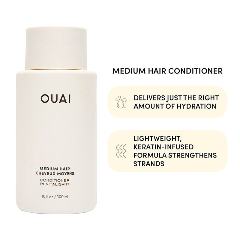 OUAI Medium Hair Conditioner, 300ml, Buy from Indicrest