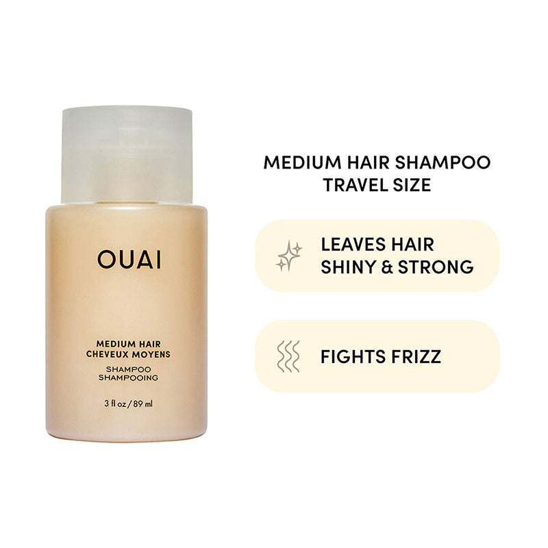 Ouai Medium Hair Shampoo Travel Size, 89ml, Buy from Indicrest