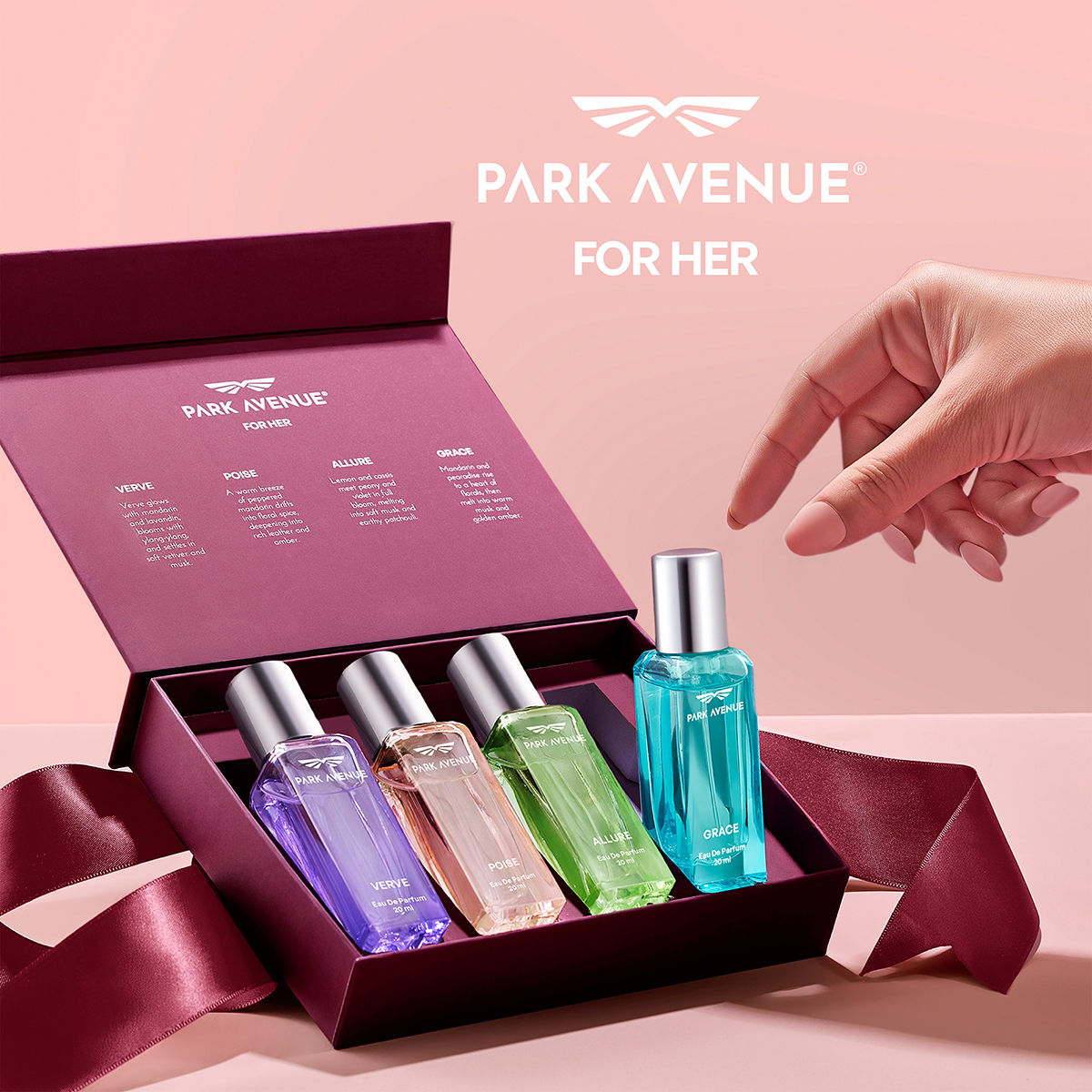 Park Avenue Eau de Parfum for Her | Women Perfume | Gift for Women, 80ml Buy at Indicrest Image 2