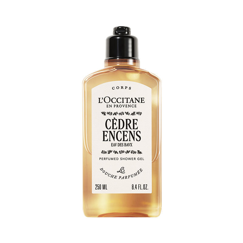 L'Occitane Cedre Encens, Eau Des Baux Perfumed Shower Gel, 250ml, Buy from Indicrest