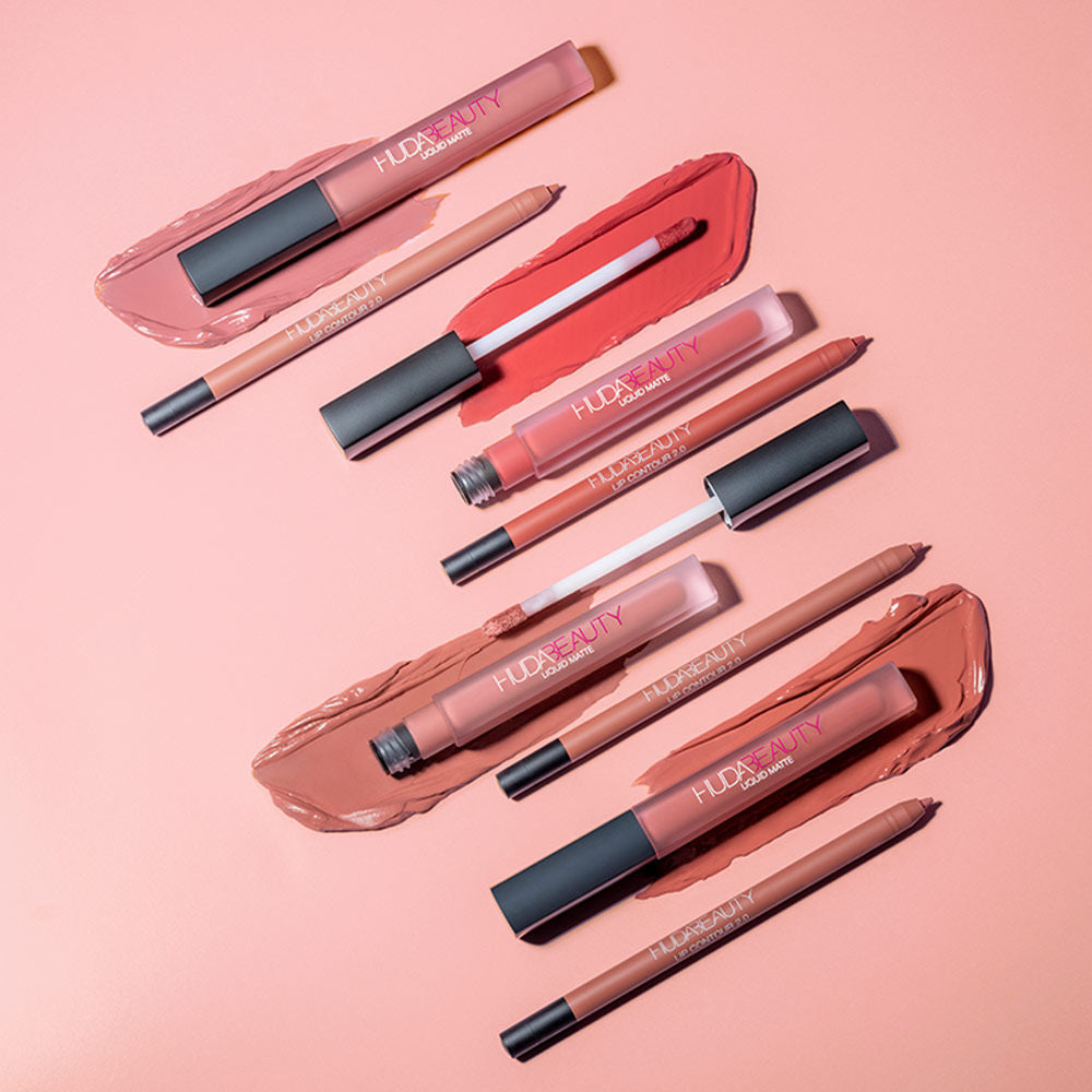 Huda Beauty Matte Liquid Lipstick - Bombshell, 4.2ml