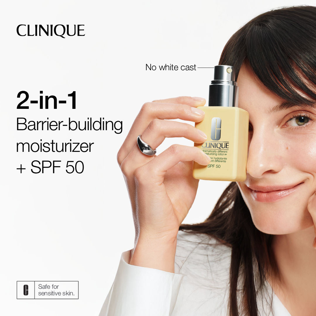 Clinique Dramatically Different Moisturizing Lotion SPF 50 - Moisturizer + Sunscreen, 50ml