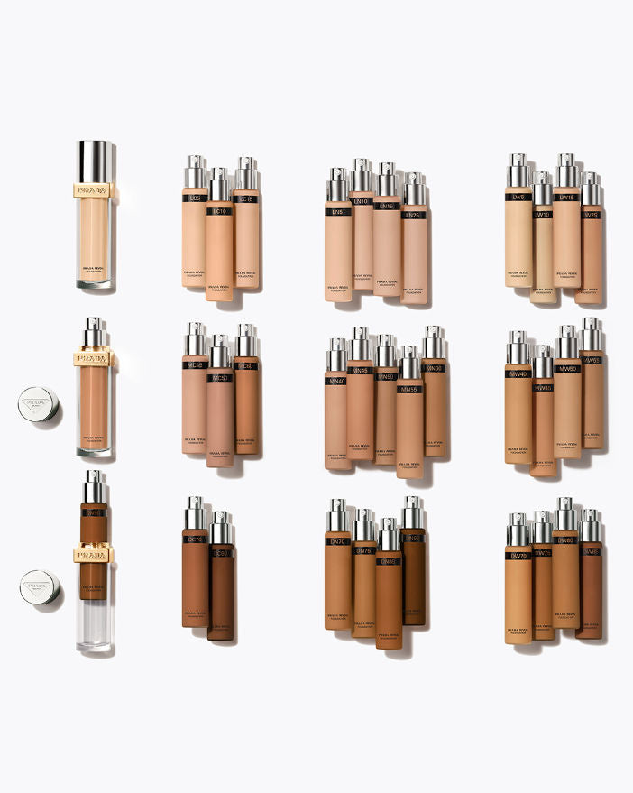 PRADA Reveal Skin Optimizing Foundation - MN45 - Medium Neutral, 30ml