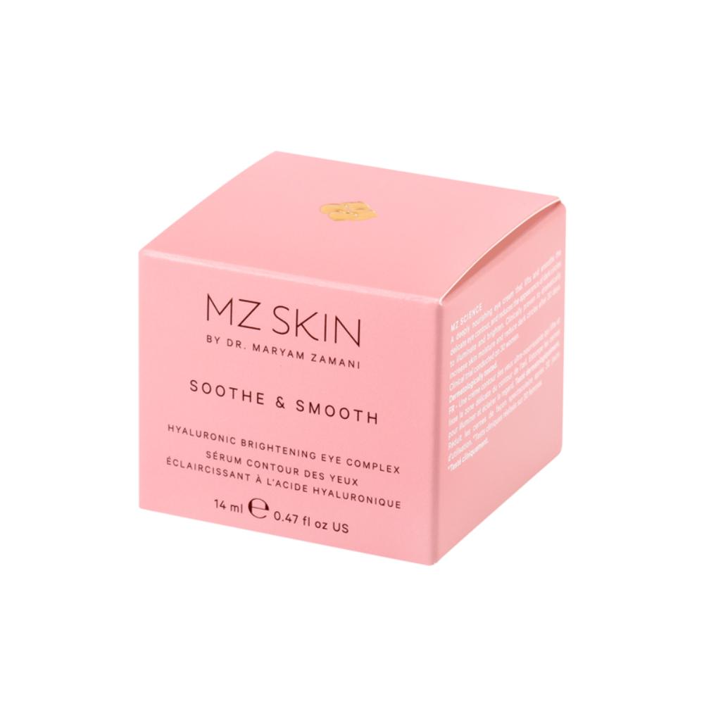 MZ SKIN Soothe & Smooth Hyaluronic Brightening Eye Complex, 14ml