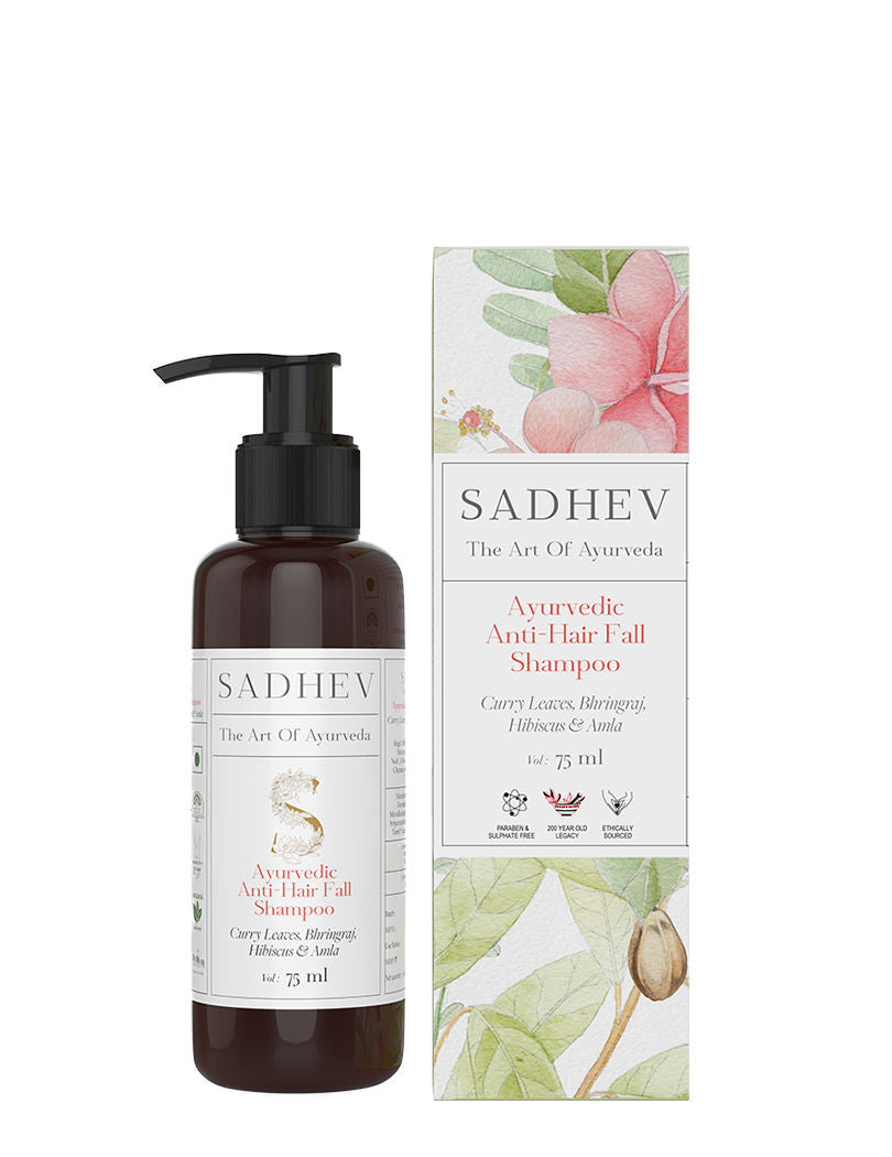 SADHEV Ayurvedic Anti-Hairfall Shampoo, 75ml