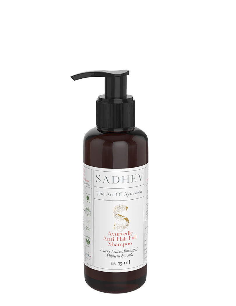 SADHEV Ayurvedic Anti-Hairfall Shampoo, 75ml