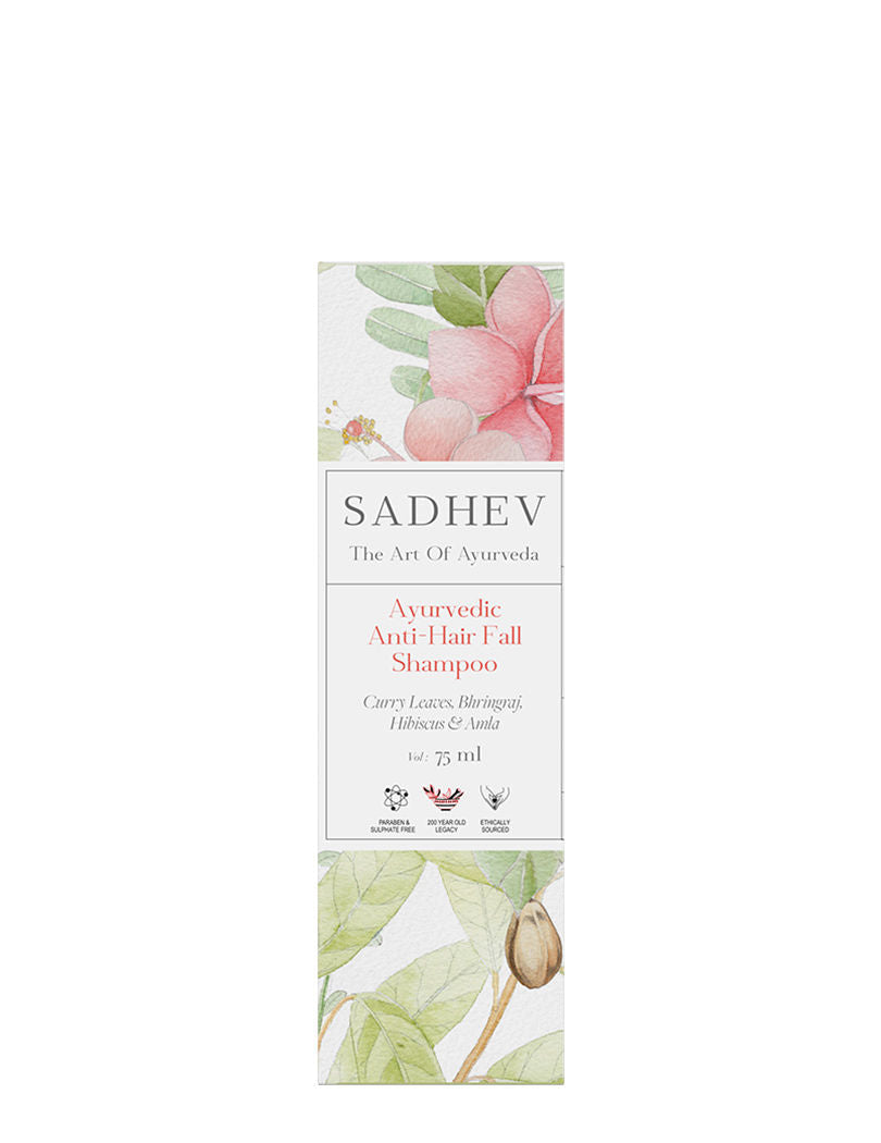 SADHEV Ayurvedic Anti-Hairfall Shampoo, 75ml