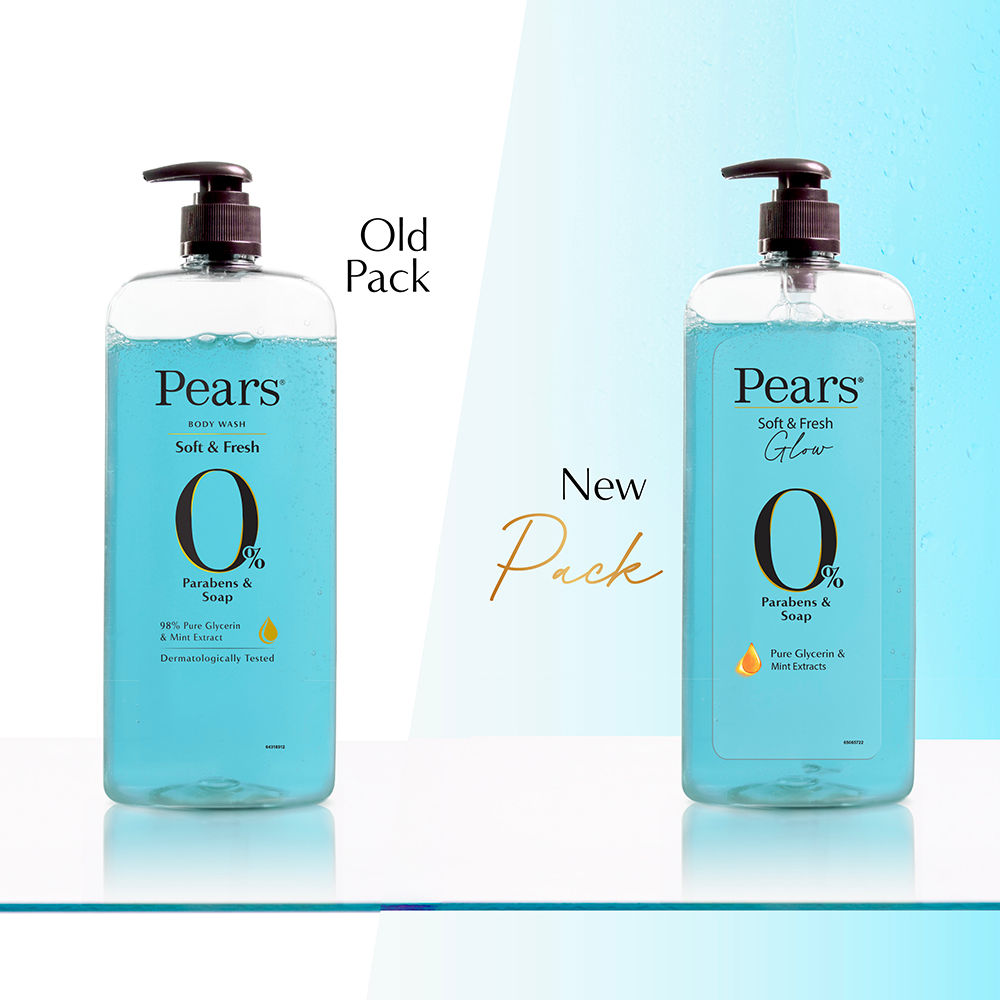 Pears Soft and Fresh Body Wash Paraben Free Shower Gel with Mint Extracts, 250ml Buy at Indicrest Image 7
