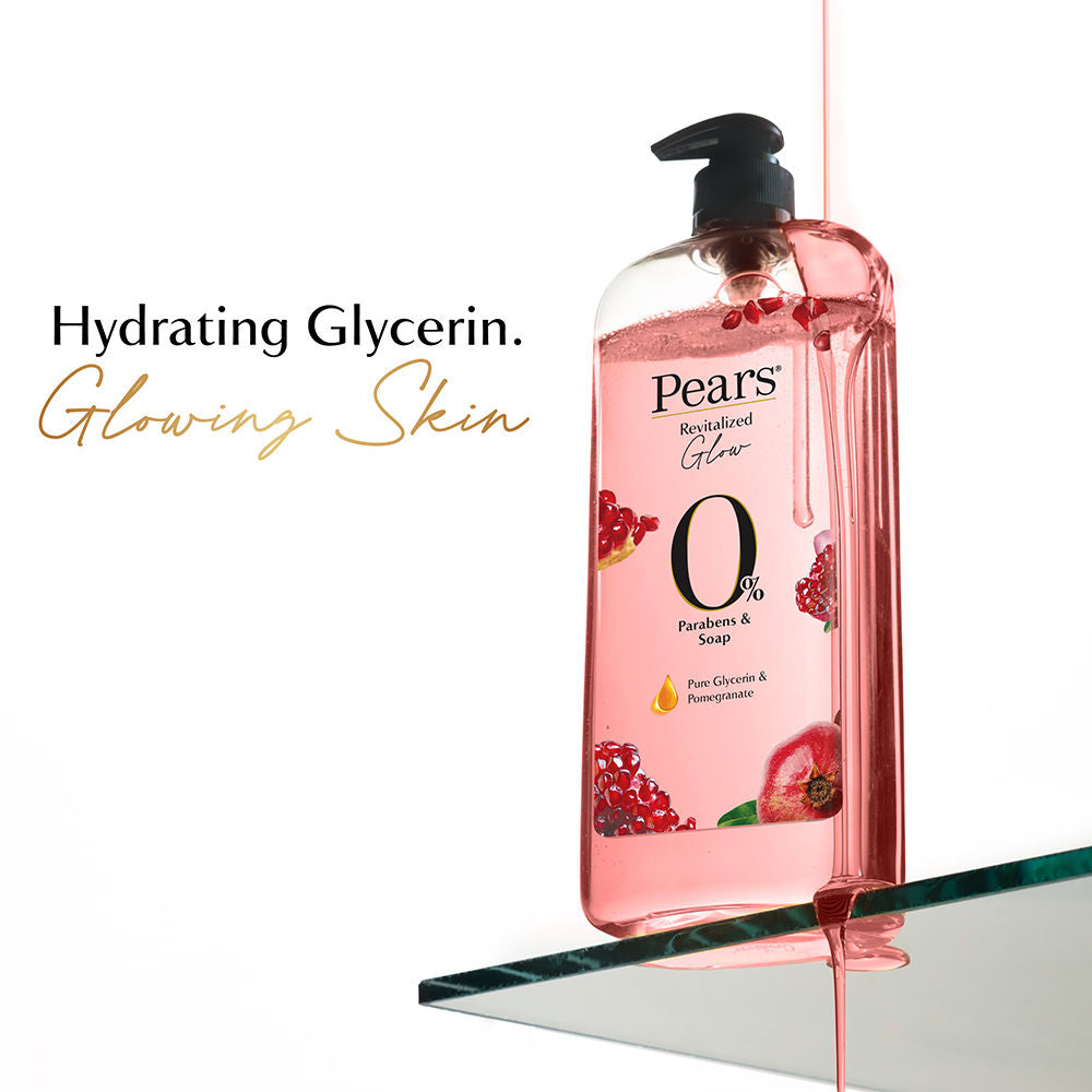 Pears Naturale Brightening Pomegranate Body Wash Paraben Free Shower Gel, 250ml Buy at Indicrest Image 2