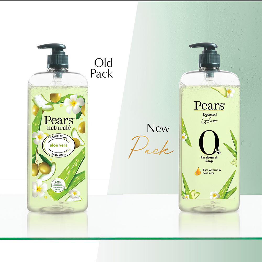 Pears Naturale Detoxifying Aloe Vera Body Wash Paraben Free Shower Gel, 250ml Buy at Indicrest Image 7