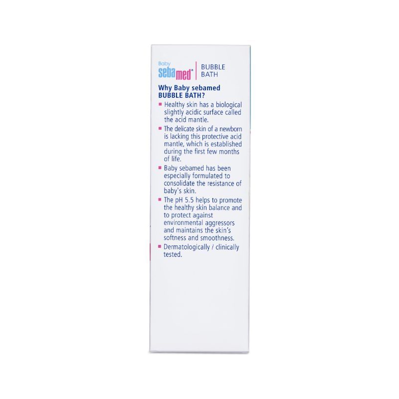 Sebamed Baby Bubble Bath, PH 5.5, Camomile, No Tears Sugar Based Cleanser, Soap Free, 200ml Buy at Indicrest Image 4