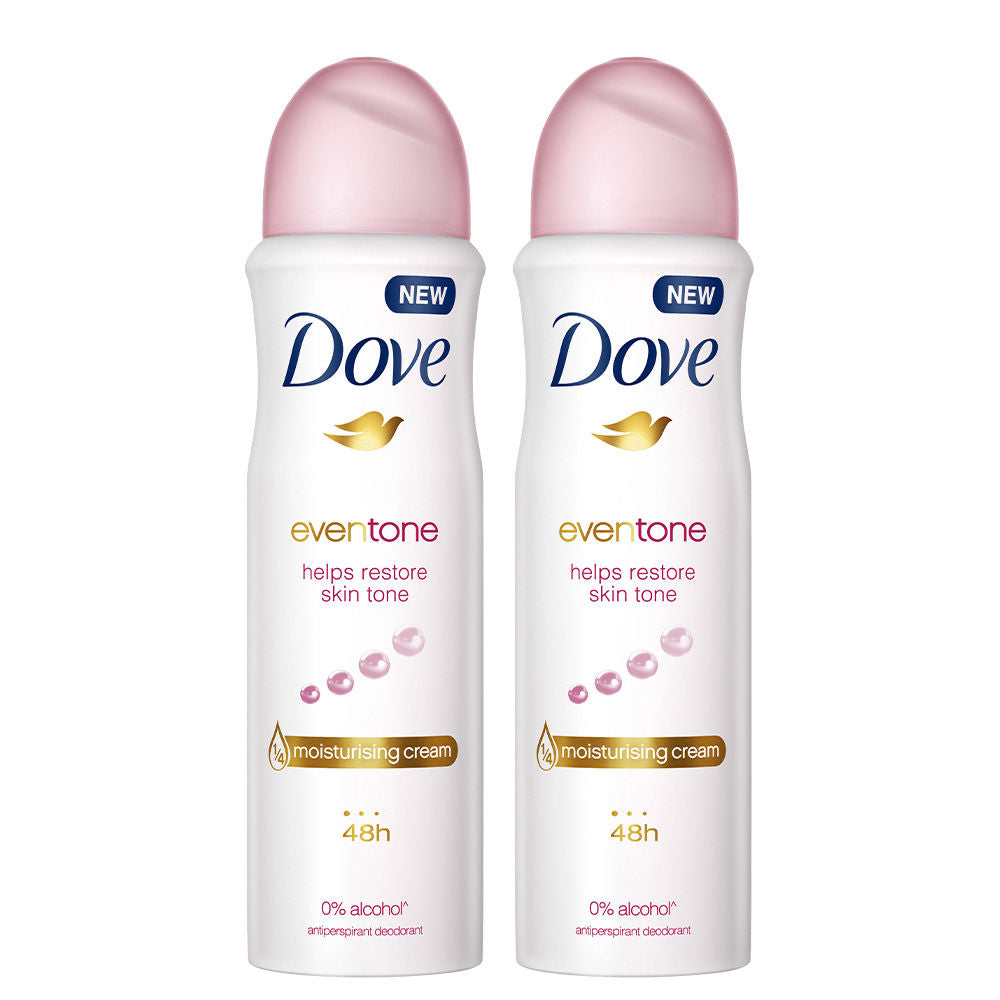 Dove Eventone Deodorant (Pack of 2), 300ml Buy at Indicrest